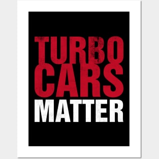 Turbo Cars Matter Posters and Art